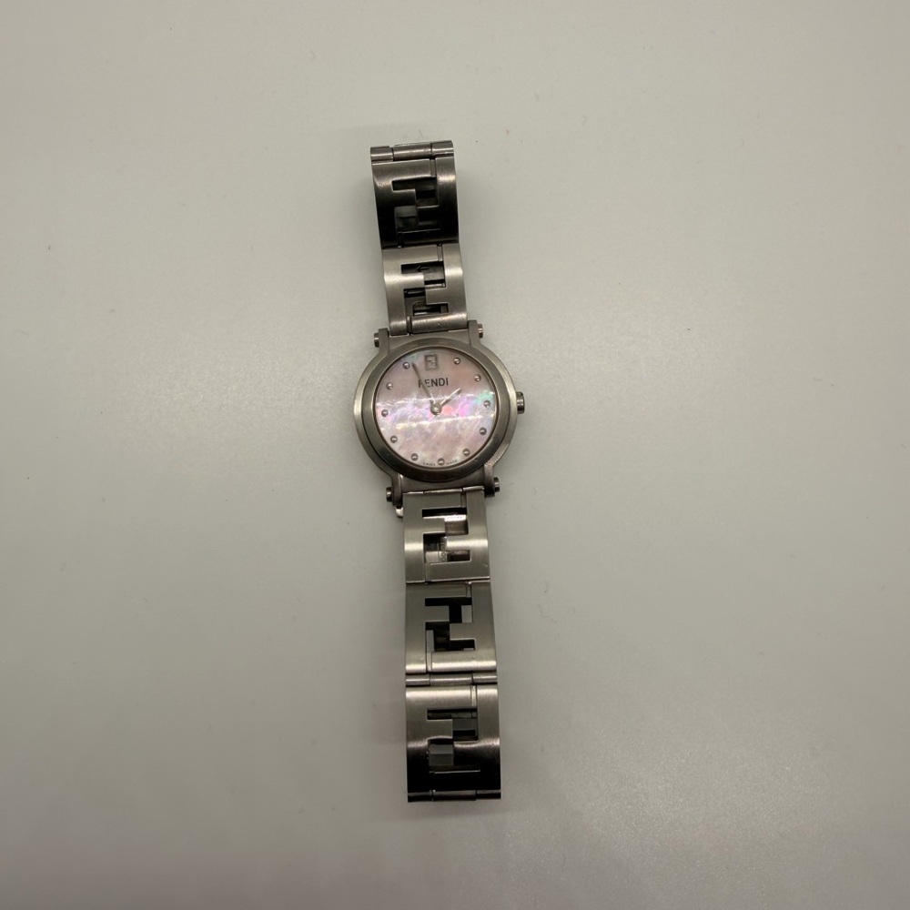 Fendi Pink Dial Silver Watch- Limited Edition - Picture 2 of 5